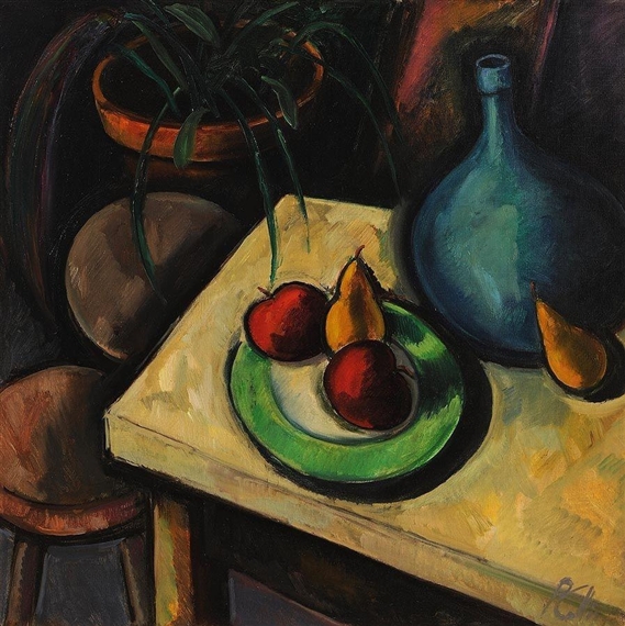 Peter Collis | Still Life With Green Plate II (1989 - 1991) | MutualArt