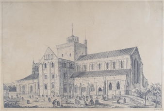 Romsey Church N.W. - J. F. Bird