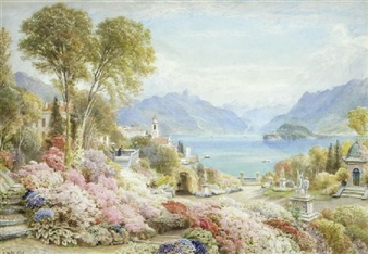 Gardens of the Villa Melzi: Lake Como - Ebenezer Wake Cook