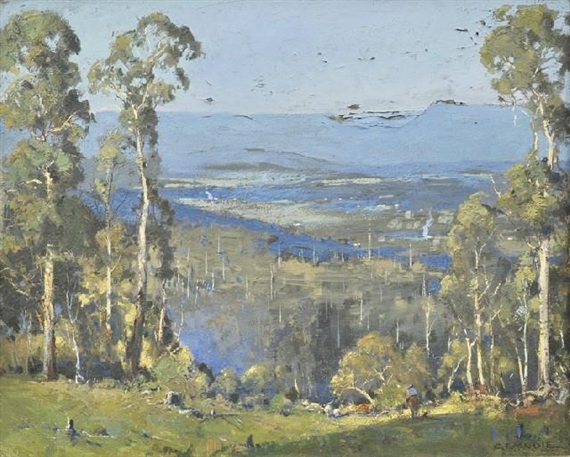 View Through the Trees by Charles F. Mudie