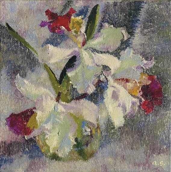 Orchideen II, 1935 by Augusto Giacometti, 1935