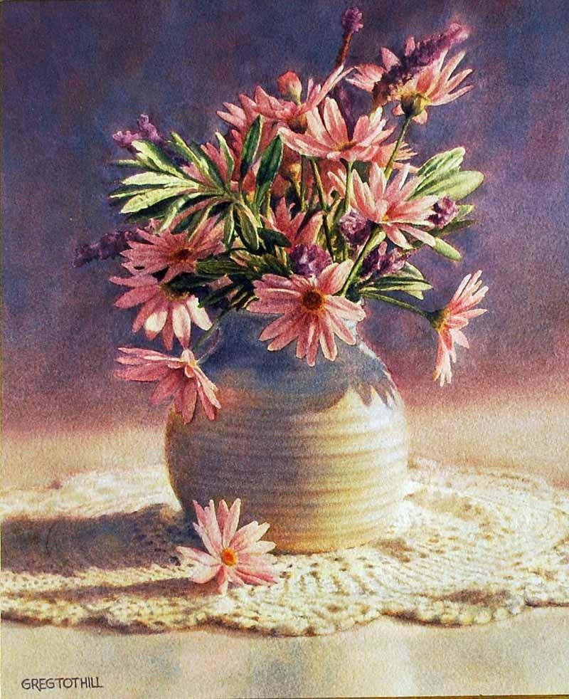 Artwork by Greg Tothill, Fresh Cuts, Made of Watercolour