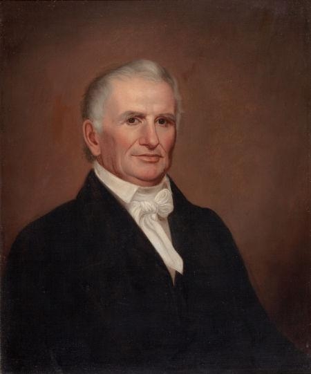 Artwork by Benjamin Franklin Mason, Senator Horatio Seymour, Vermont, Made of Oil on canvas
