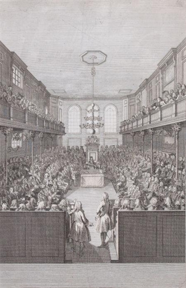 House of Commons: Speaker, Arthur Onslow by Benjamin Cole, 1900