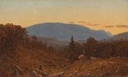 Hunter Mountain at Twilight by Sanford Robinson Gifford, 1865