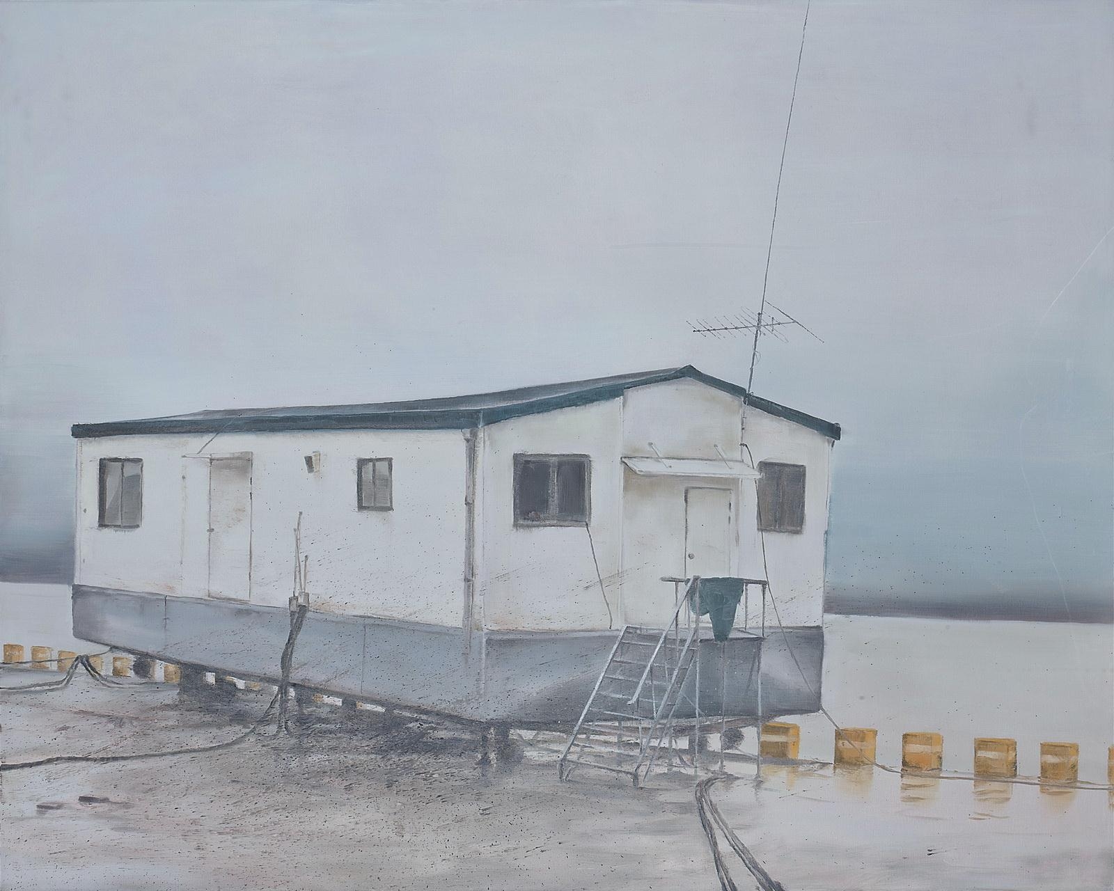 Artwork by Choong-Hyun Roh, Rainy Season Container, Made of Oil on canvas