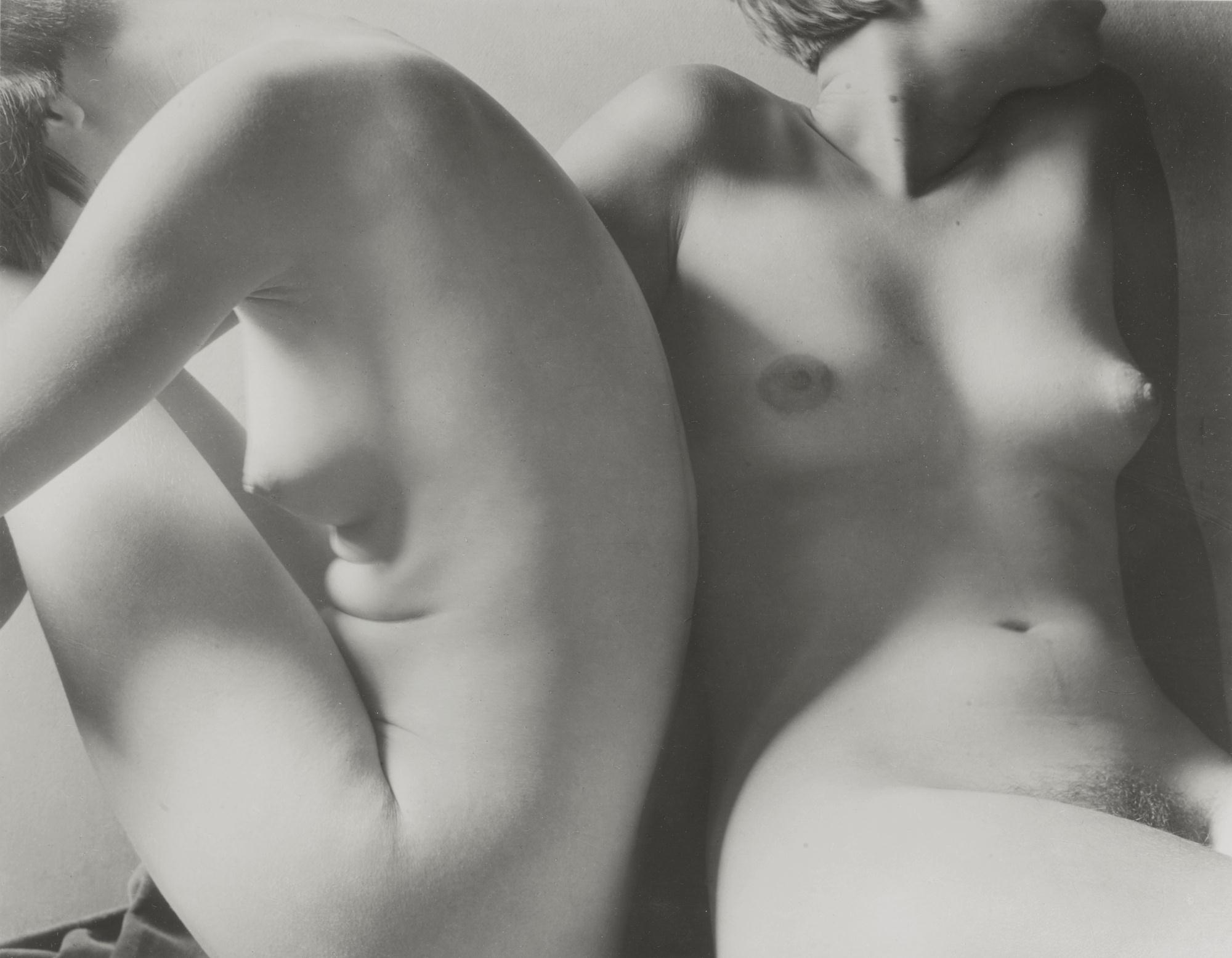 Artwork by Imogen Cunningham, NUDES (TWO SISTERS), Made of photograph