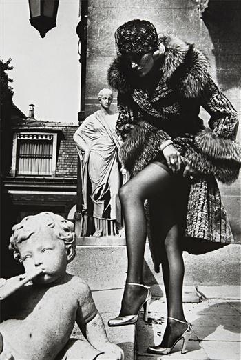 Fashion Photograph, Paris by Helmut Newton, 1976