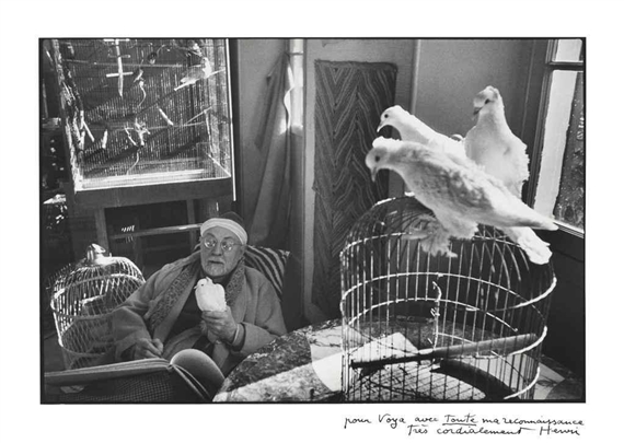 Henri Matisse, Vence, France, 1944 by Henri Cartier-Bresson