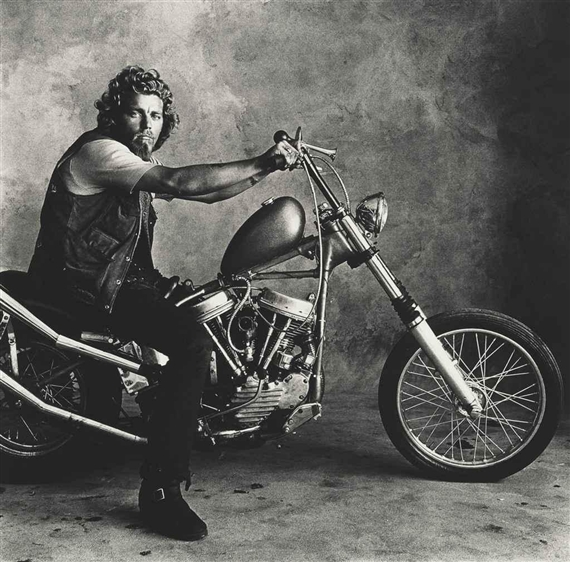 Hell's Angel, Doug, 1967 by Irving Penn, 1967