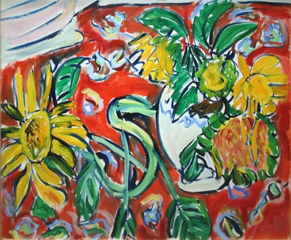 SUNFLOWERS by Elizabeth Cope