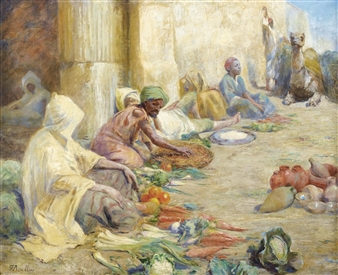 The Vegetables' Souk - Christian-Henri Roullier