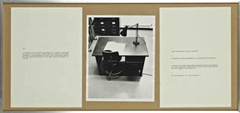Performative/Narrative (le bureau) - Victor Burgin