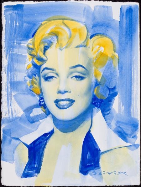 Portrait of Marilyn by Olivia DeBerardinis