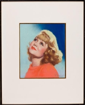 Portrait of Constance Bennett - E. Dow