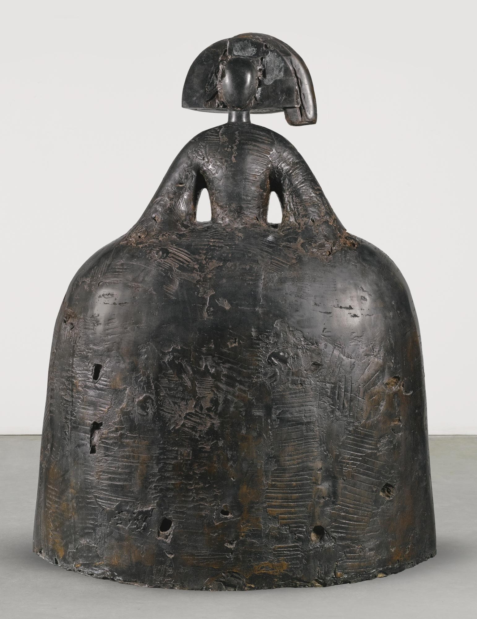 Artwork by Manolo Valdés, Reina Mariana, Made of Bronze