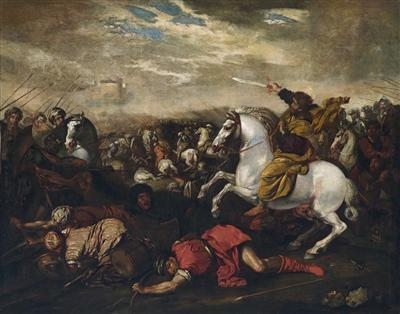 Andrea di Leone | Saint James in the Battle of Clavijo | Artwork ...