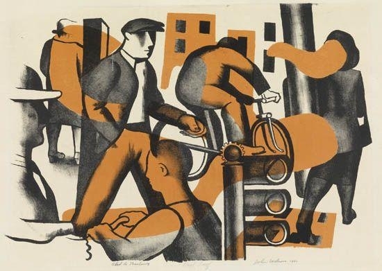 Boulevard de Strasbourg by John Woodrow Wilson, 1950