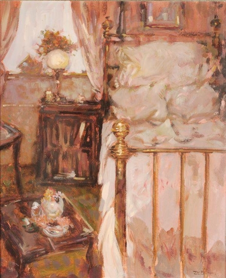 Bedroom interior by Ken Moroney