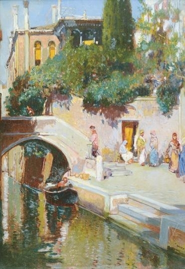 Lagoon in Venice by Cézár Herrer