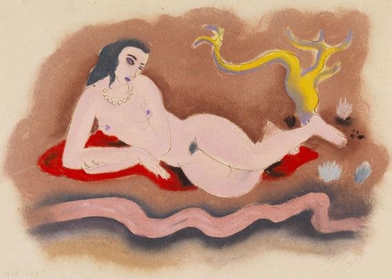 Liegende by Richard Ziegler, 1928