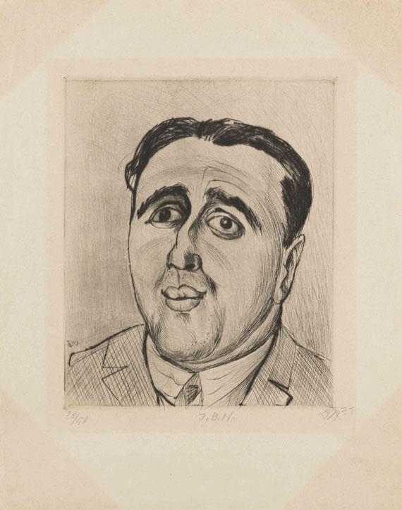 Artwork by Otto Dix, J.B. Neumann, Made of Drypoint