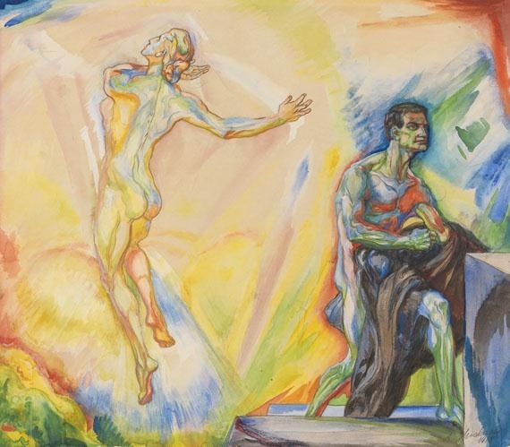 Symbolistische Szene - Arthur Michaelis