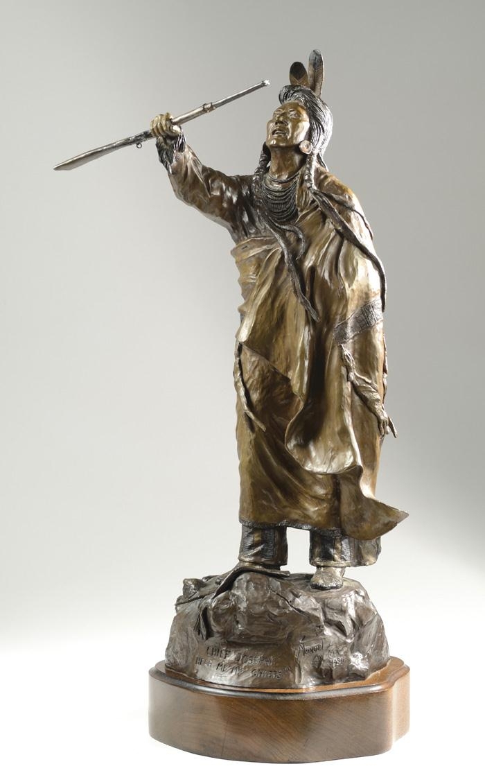 David Manuel Chief Joseph, Hear Me My Chiefs (1980) MutualArt