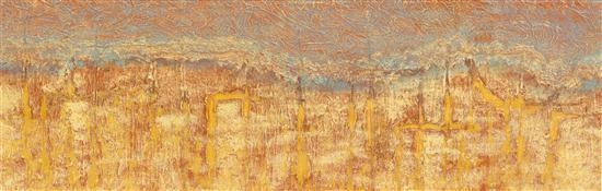 Artwork by James Alan Gribbins, Untitled (Abstract in Brown), Made of acrylic on paper