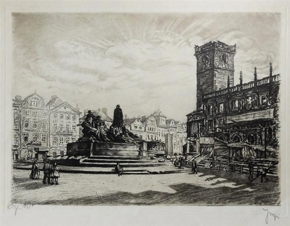 Old Town Square by Jaroslav Majer