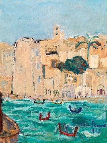 View from Malta by Karin Parrow, 1947
