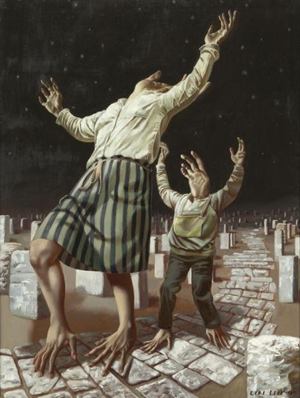 An Evening Stroll on a Deserted Path by Lui Liu, 1995