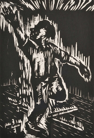 Man (Frontispiece) by Steven Campbell, 1986