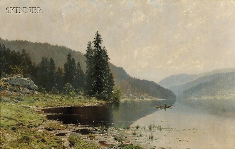 From Nordmarken, Norway by Ludvig Skramstad