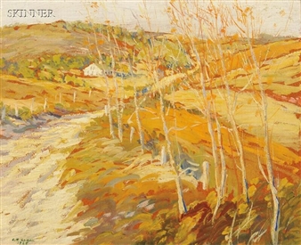 Old Country Road, South Truro - Caleb Arnold Slade