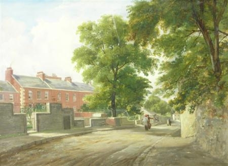 View of Restalrig, Edinburgh by John Watson McLea