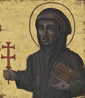 Saint Francis of Assisi - a vera effigies by Duccio di Buoninsegna