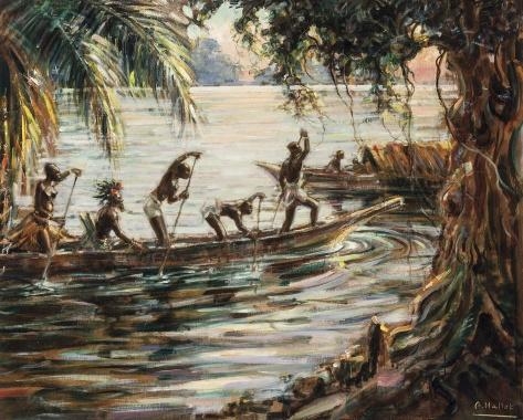 Andre Hallet | The Pirogue | MutualArt