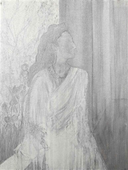 WOMAN BY WINDOW - Silke Otto-Knapp