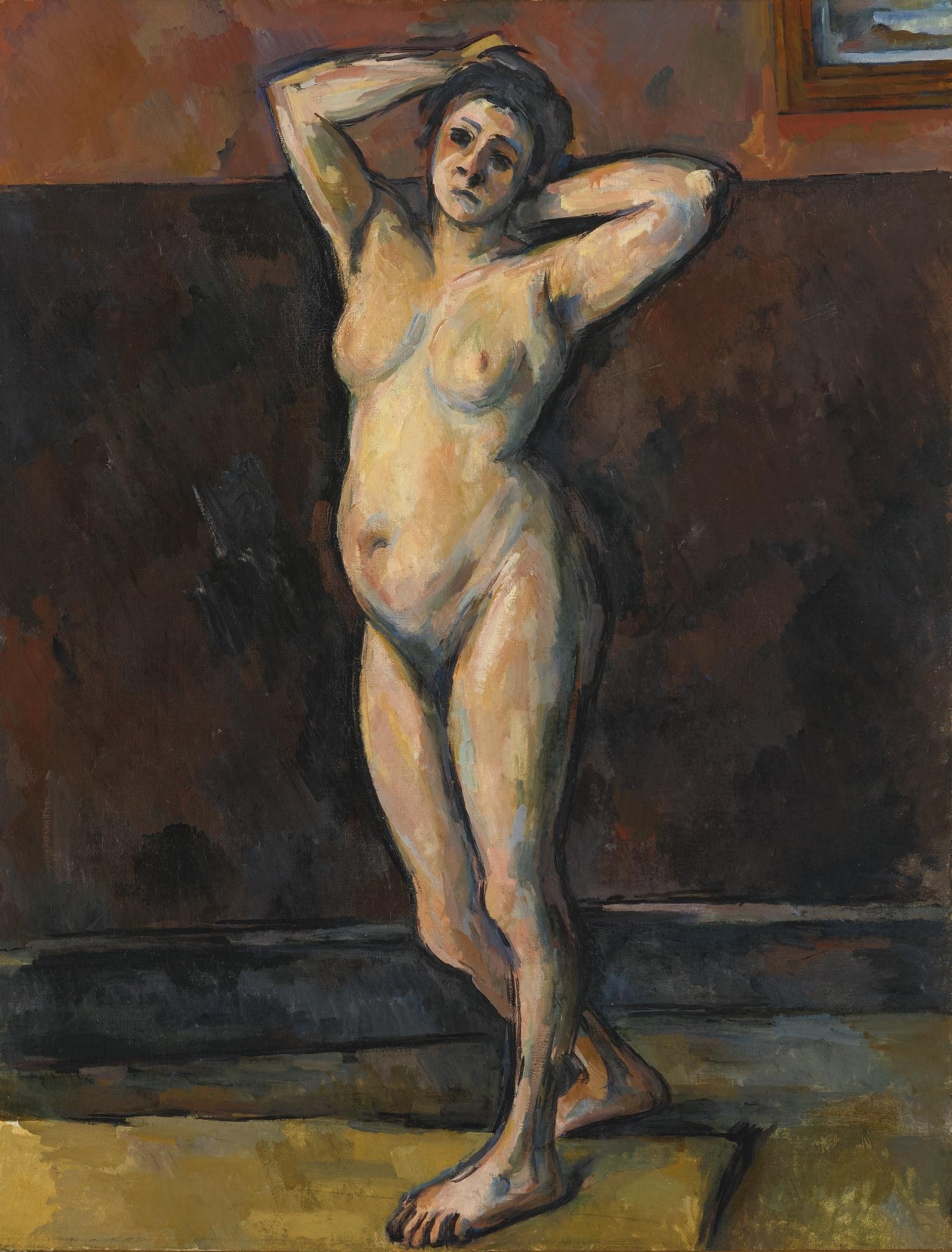 FEMME NUE DEBOUT by Paul Cézanne, circa 1898-1899