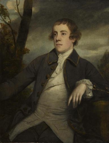 A portrait of John Baker of Bayfordbury by Sir Joshua Reynolds, 1771