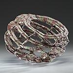 Artwork by Arthur Nelson, Ocean Space, Made of Paste and wire