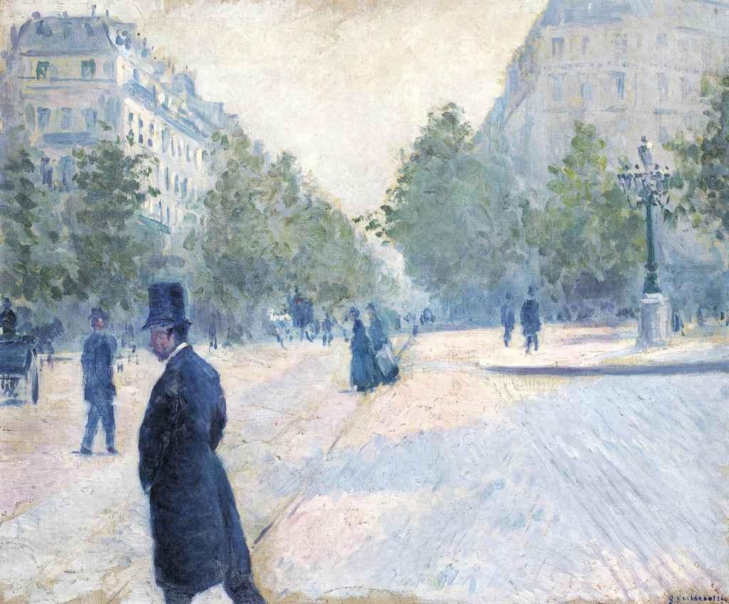 Gustave Caillebotte | Jeune homme à sa fenêtre (1876) | MutualArt
