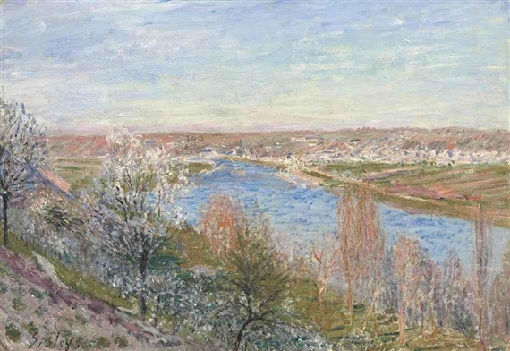 アルフレッド・シスレーL'ALLEE DES PEUPLIERS A MORET Fichier:Allée des peupliers de Moret by Sisley (Yamagata