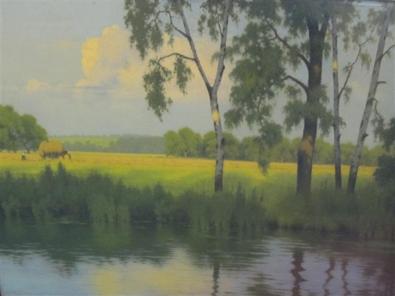 The Water-Meadows by Alfred Henry Dyer, 1918