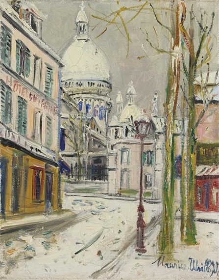 SACRÉ-COEUR by Maurice Utrillo, circa 1935