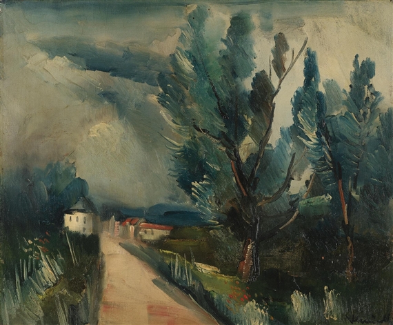 PAYSAGE by Maurice de Vlaminck, circa 1915-1920