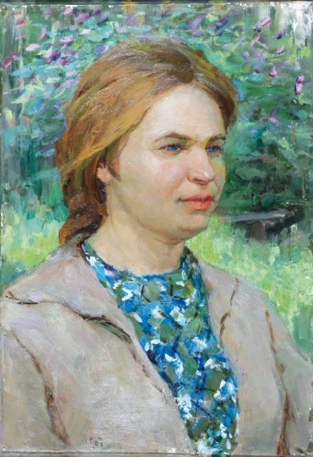 Dimitri Semakov | PORTRAIT OF A YOUNG LADY (1967) | MutualArt
