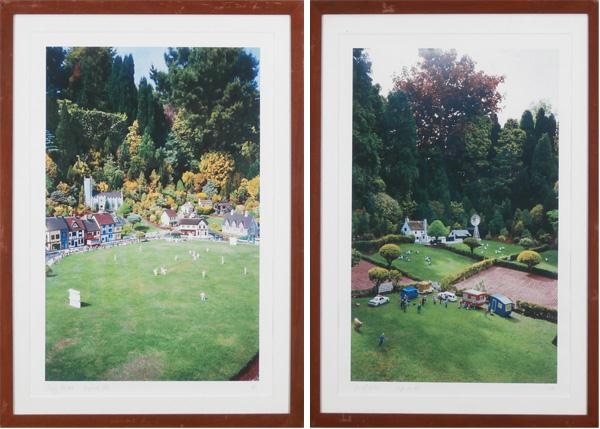 Artwork by Geof Kern, A PAIR: ENGLAND, Made of archival color pigment prints