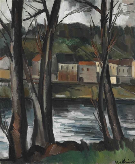 Paysage by Maurice de Vlaminck, 1914